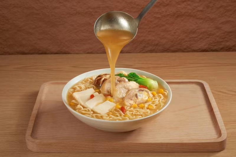 快食鸡汁拉面